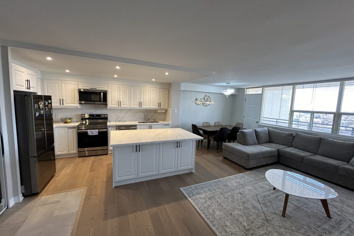 Living room renovation